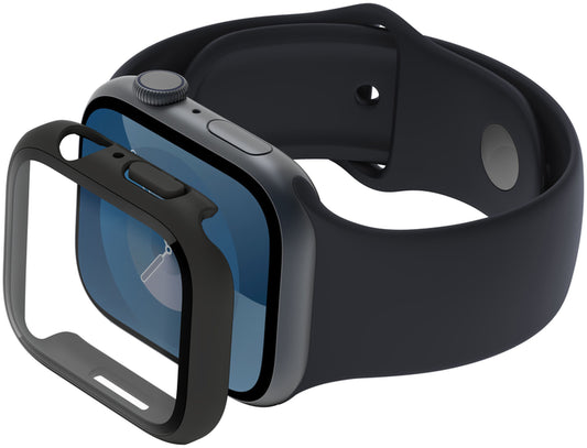 Puzdro Belkin ScreenForce TemperedCurve pre Apple Watch 44mm / 45mm Series, čierne OVG004zzBK-REV