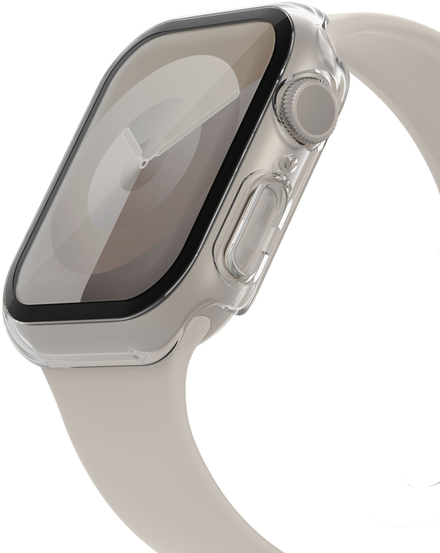 Obal Belkin ScreenForce TemperedCurve pre Apple Watch 40mm / 41mm Series, priehľadný OVG003zzCL