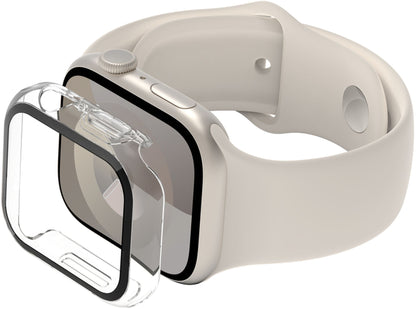 Obal Belkin ScreenForce TemperedCurve pre Apple Watch 40mm / 41mm Series, priehľadný OVG003zzCL