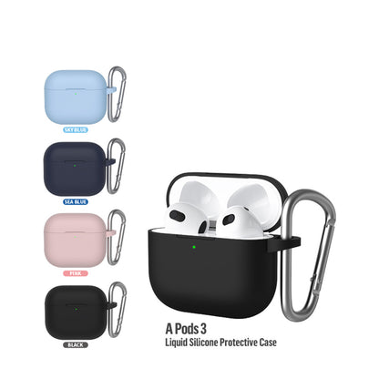 Obal Blueo Liquid pre Apple AirPods 3, Ružový