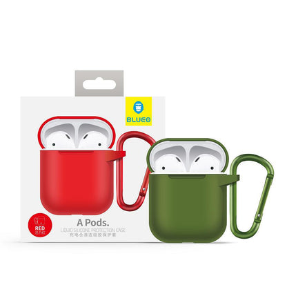 Obal Blueo Liquid pre Apple AirPods Gen 1, čierny