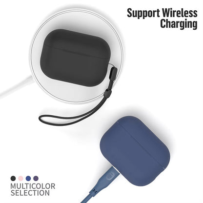 Obal Blueo Liquid pre Apple AirPods Pro 2, námornícka modrá