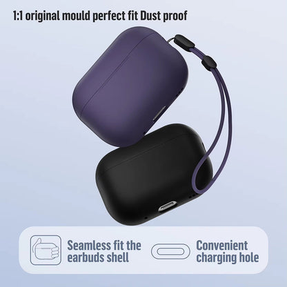 Obal Blueo Liquid pre Apple AirPods Pro 2, námornícka modrá