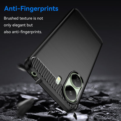 Puzdro s ochranou kamery pre Xiaomi Poco C65 / Redmi 13C, Techsuit, Carbon, Čierne