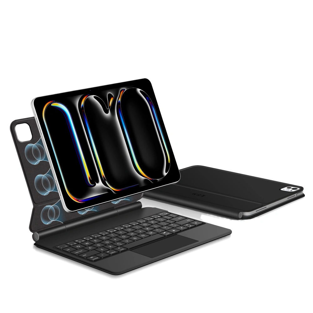 Puzdro s klávesnicou pre Apple iPad Pro 13 (2025) / (2024), Tech-Protect, SmartCase Magnetic, Čierne