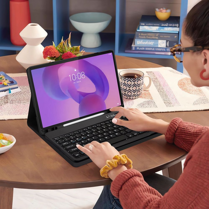 Puzdro s klávesnicou pre Lenovo Idea Tab Pro, Tech-Protect, SC PEN, čierne