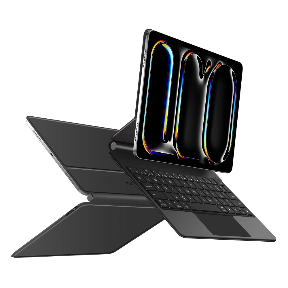 Puzdro s klávesnicou pre Apple iPad Pro 13 (2025) / (2024), Tech-Protect, SmartCase Magnetic, Čierne