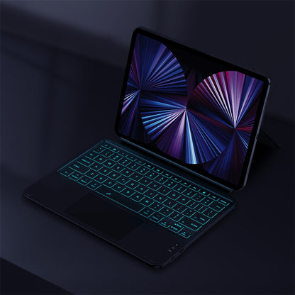 Puzdro s klávesnicou pre Apple iPad (2022), Baseus, Brilliance, Čierne