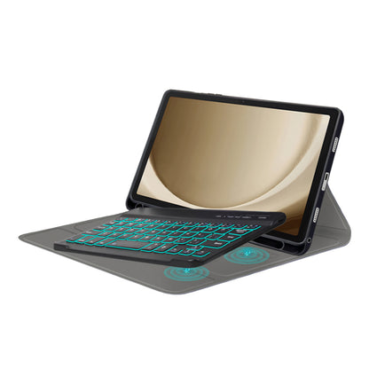 Puzdro s klávesnicou pre Samsung Galaxy Tab A9+, Techsuit, CozyTab, Čierne