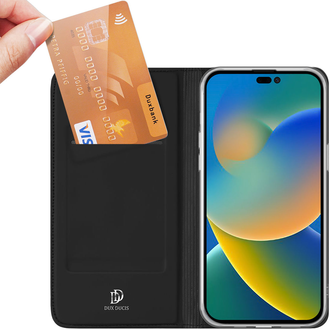 Puzdro pre Apple iPhone 14 Pro Max, DUX DUCIS, Čierne