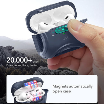 Puzdro ESR Cyber pre Apple AirPods Pro Series, Modré