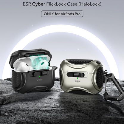 ESR Cyber Case for Apple AirPods Pro Series, Black