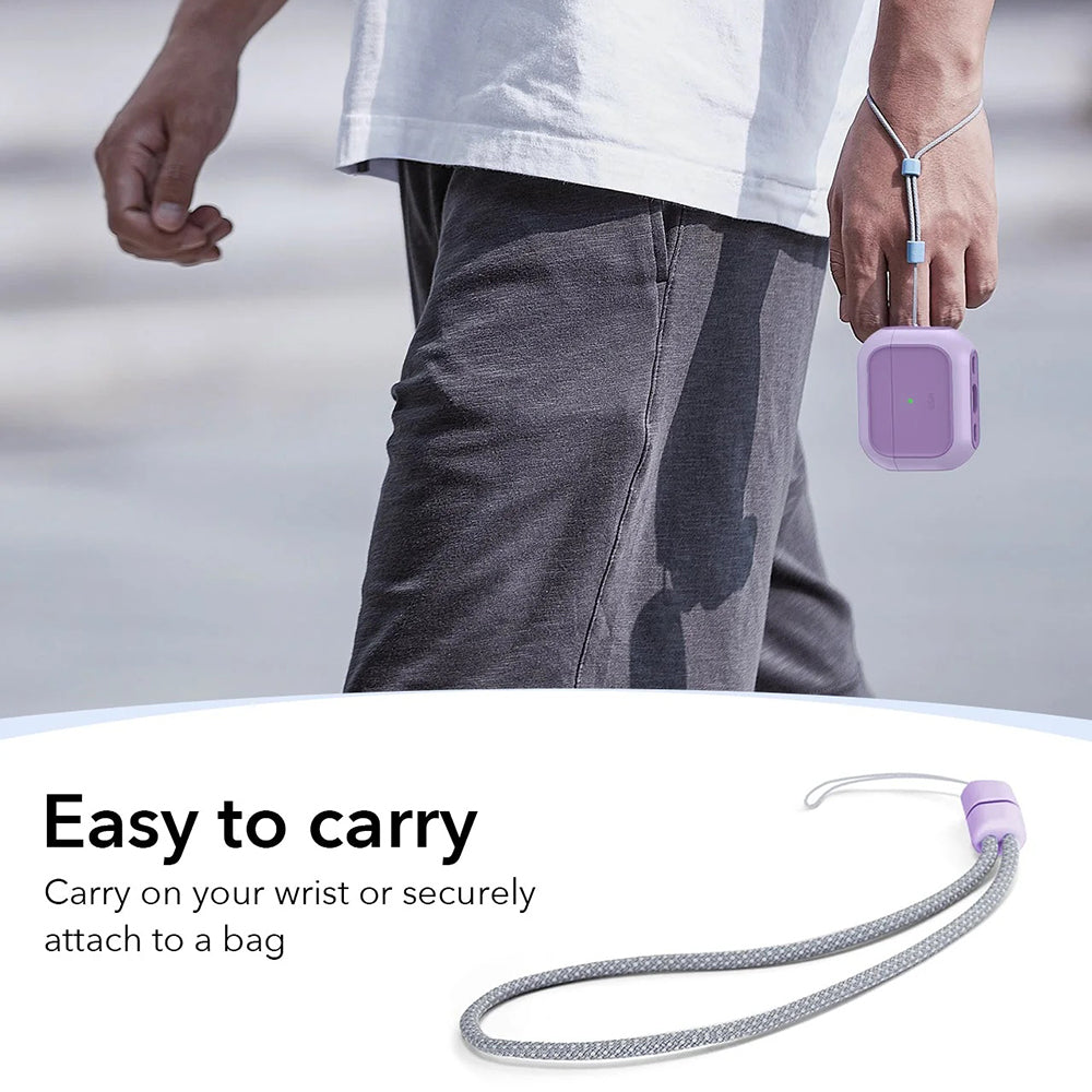 ESR Orbit Hybrid Case for Apple AirPods Pro 3, Purple