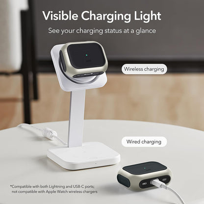 Puzdro ESR Orbit Hybrid pre Apple AirPods Pro Series, Sivé