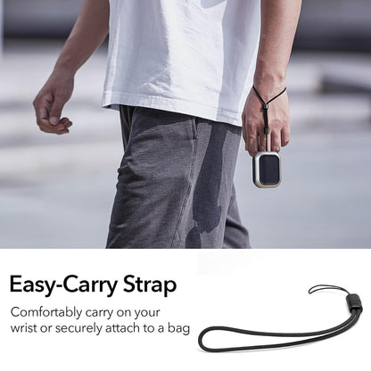 Puzdro ESR Orbit Hybrid pre Apple AirPods Pro Series, Sivé