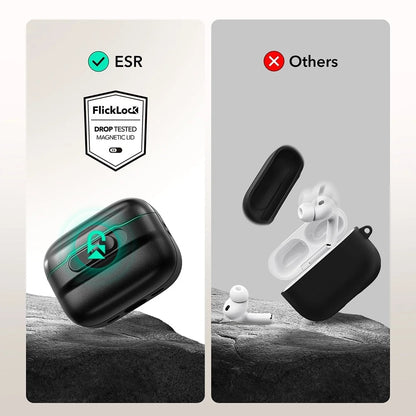 Puzdro ESR Pulse Magnetic FlickLock pre Apple AirPods Pro 3, Biela