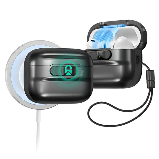 Puzdro ESR Pulse Magnetic FlickLock pre Apple AirPods Pro 3, Čierne