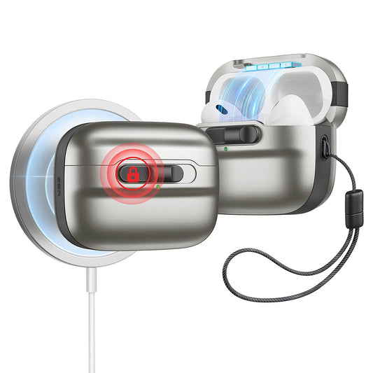 Puzdro ESR Pulse pre Apple AirPods Pro Series, Sivé