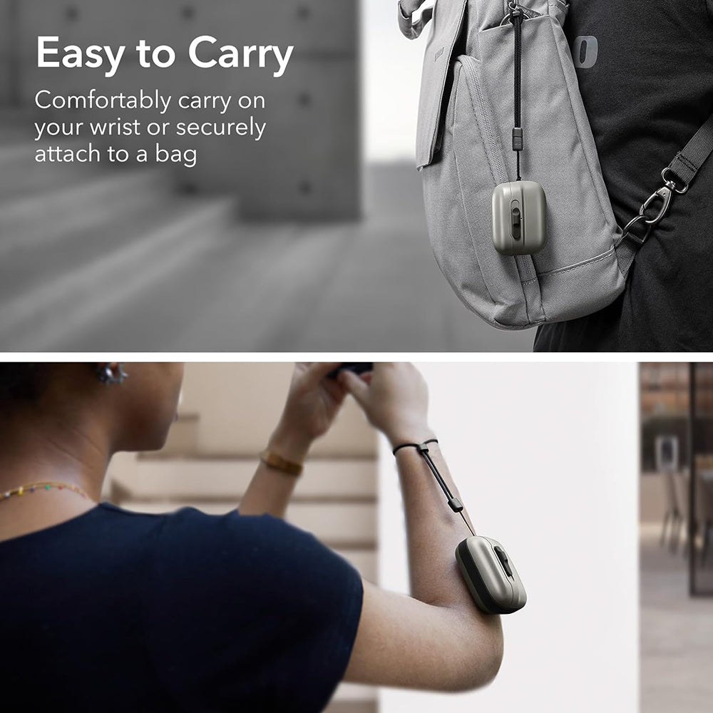 Puzdro ESR Pulse pre Apple AirPods Pro Series, Sivé