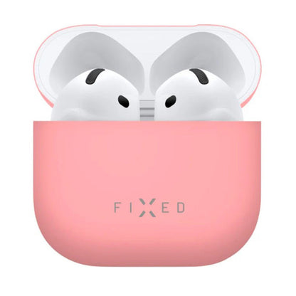 Fixed Silky Case for Apple AirPods 4, Pink