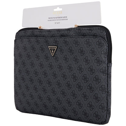 Puzdro Guess 4G Triangle Logo pre Laptop 14inch, Čierne