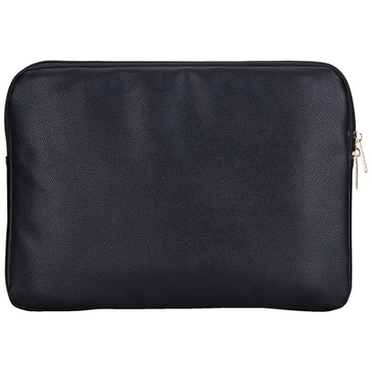 Guess Grained Triangle Logo Case for 14-inch Laptop, Black