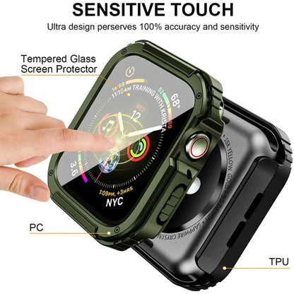 Puzdro Lito Armor 360 pre Apple Watch 38mm Series, zelené