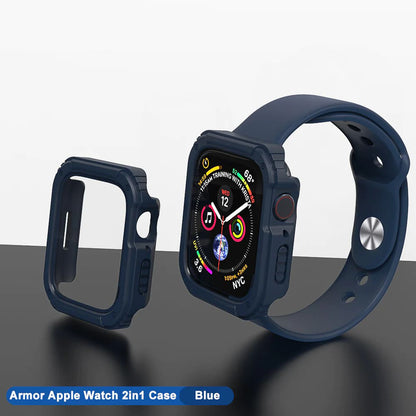 Puzdro Lito Armor 360 pre Apple Watch 42mm Series, modré