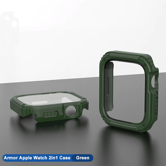 Puzdro Lito Armor 360 pre Apple Watch 42mm Series, Zelené