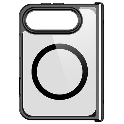 Puzdro MagSafe s ochranou pántu pre Apple iPhone Duo, DUX DUCIS, Aimo, čierne