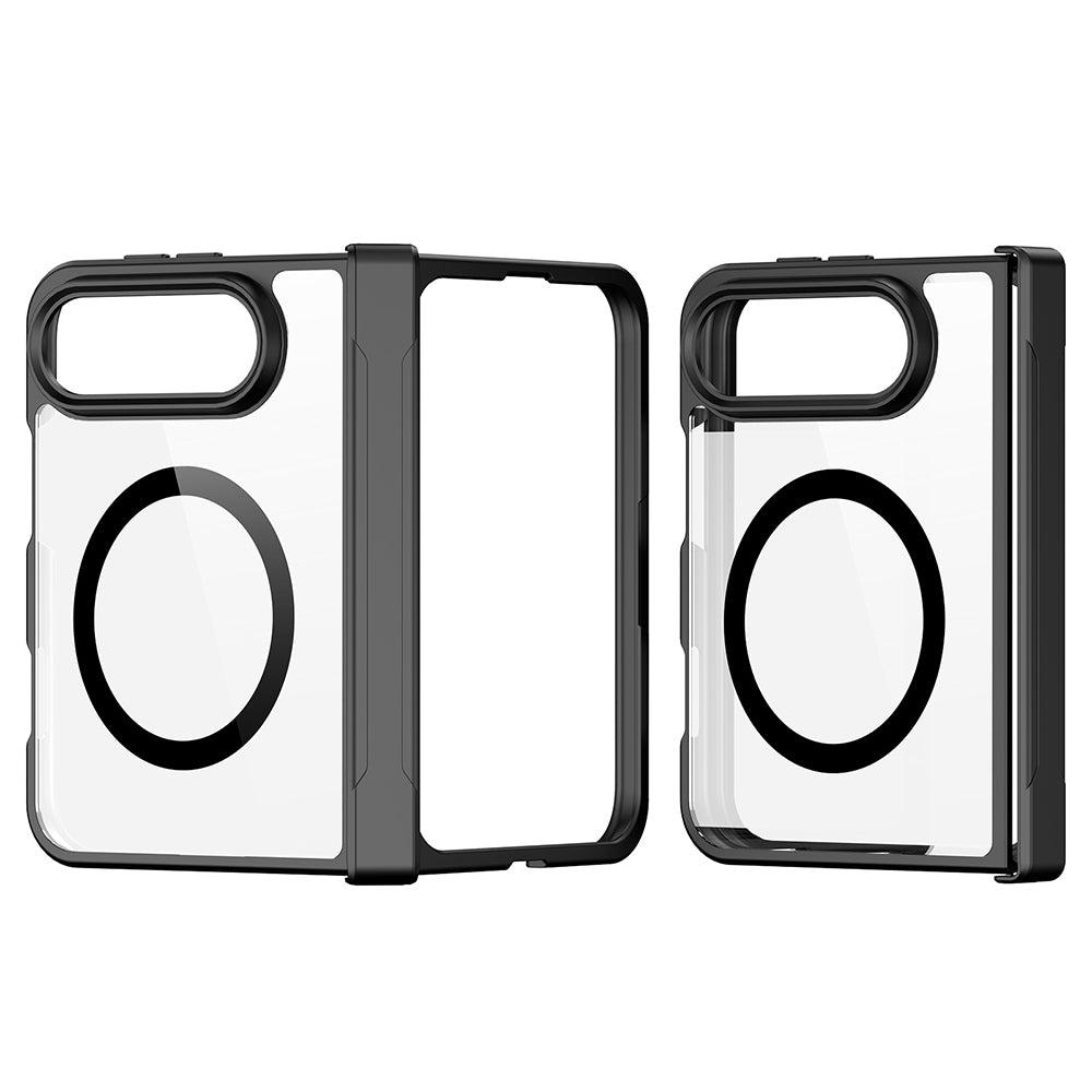 Puzdro MagSafe s ochranou pántu pre Apple iPhone Duo, DUX DUCIS, Aimo, čierne