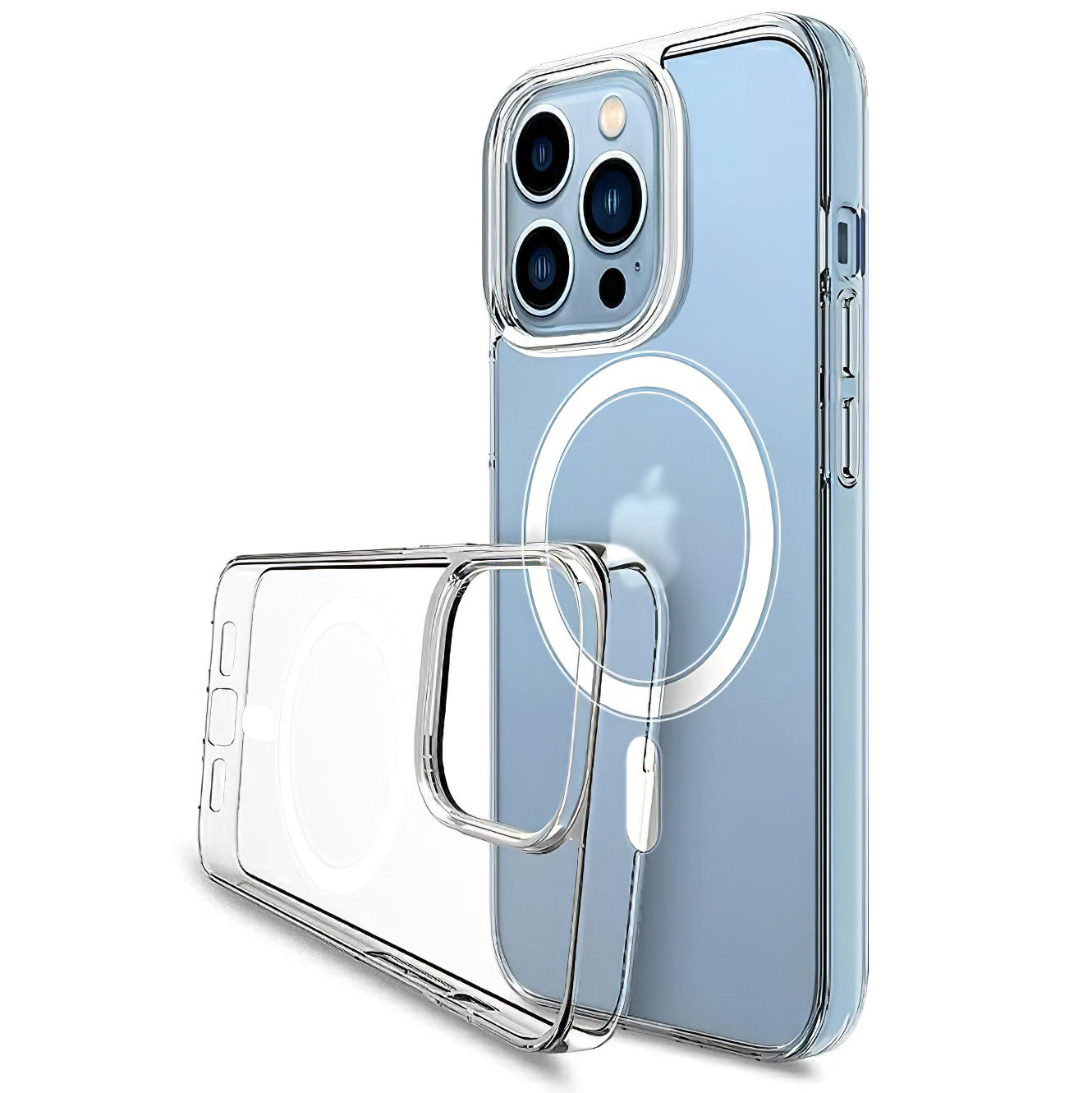 MagSafe puzdro pre Apple iPhone 15 Pro Max, OEM, priehľadné