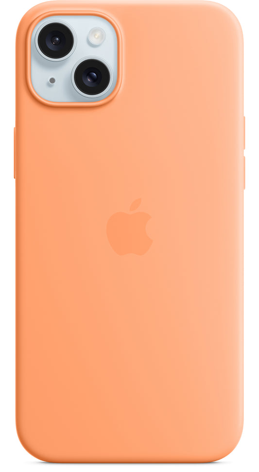 Puzdro MagSafe pre Apple iPhone 15 Plus, Oranžové MT173ZM/A