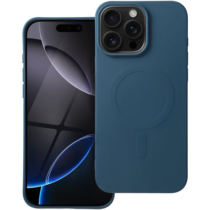 MagSafe Case for Apple iPhone 16 Pro Max, OEM, Silicone Mag (Big Hole), Blue