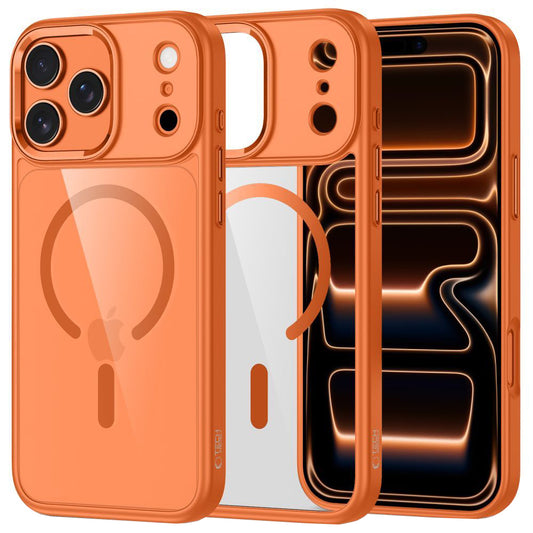 Puzdro MagSafe pre Apple iPhone 17 Pro, Tech-Protect, Magmat, Oranžové