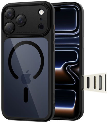 MagSafe Case for Apple iPhone 17 Pro, Tech-Protect, MagPeak, Navy Blue