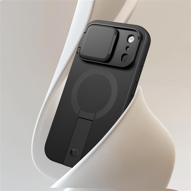 Puzdro MagSafe pre Apple iPhone 17 Pro, Tech-Protect, Kevlar Aura, Čierne