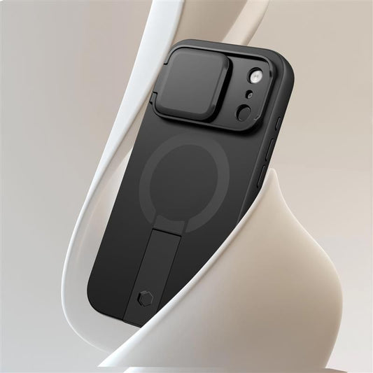 Puzdro MagSafe pre Apple iPhone 17 Pro Max, Tech-Protect, Kevlar Aura, Čierne