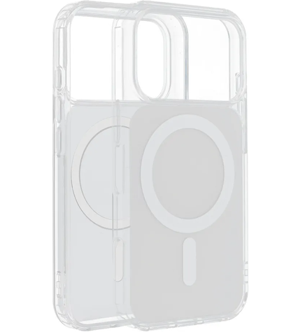 MagSafe kryt pre Apple iPhone 17e / 16e, OEM, Clear Fusion Mag Cover, biely