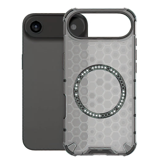 Puzdro MagSafe pre Apple iPhone 17 Air, Techsuit, HoneyComb Shield, Čierne