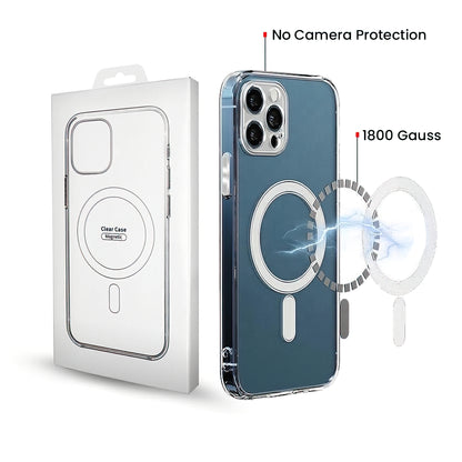 Puzdro MagSafe pre Apple iPhone 17 Pro, OEM, Clear, Transparent