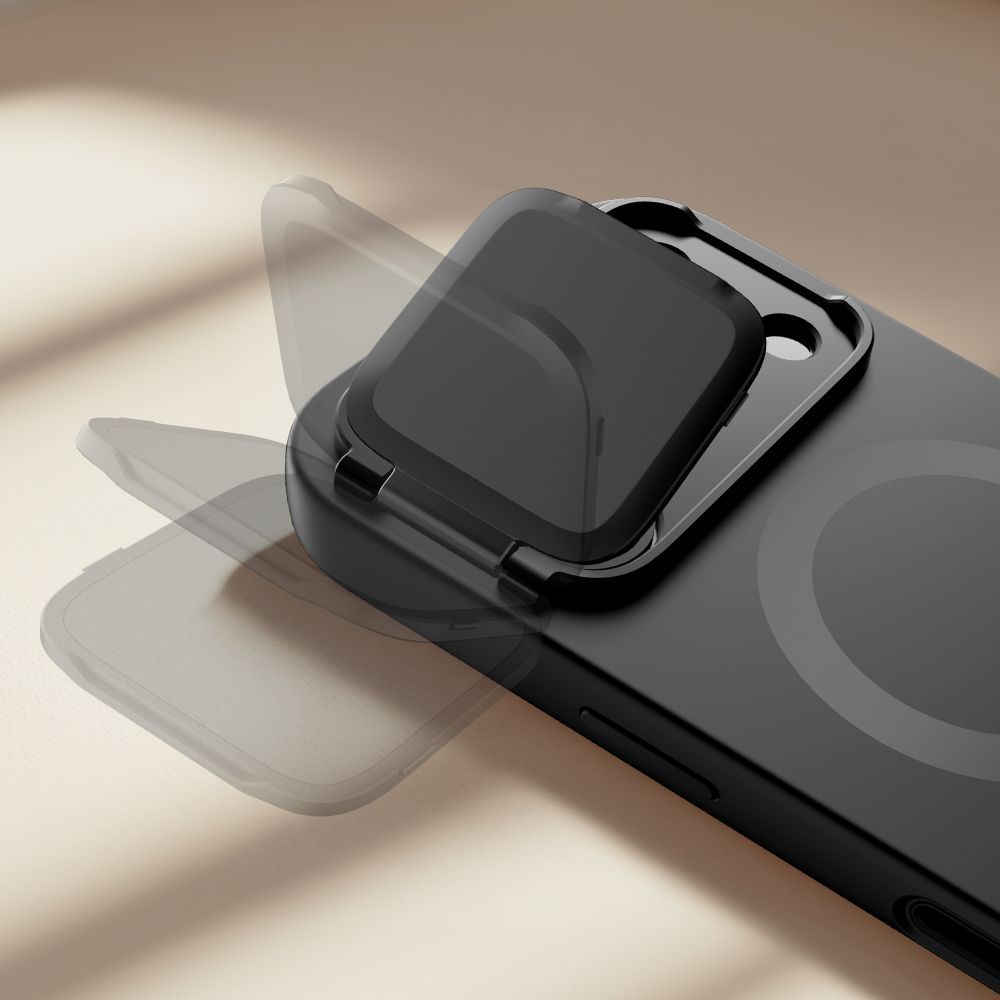 Puzdro MagSafe pre Apple iPhone 17 Pro, Tech-Protect, Kevlar Aura, Čierne