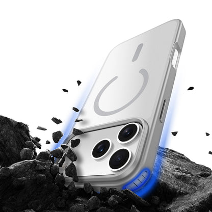 Puzdro MagSafe pre Apple iPhone 17 Pro Max, DUX DUCIS, Yind, Sivé