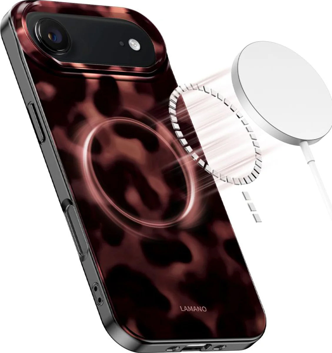 Puzdro MagSafe pre Apple iPhone 17 Air, Tech-Protect, Lamano Panther, Čierne
