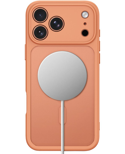 MagSafe puzdro pre Apple iPhone 18 Pro Max / 17 Pro Max, Tech-Protect, BasicMag, Matná oranžová