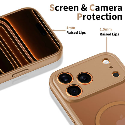 Puzdro MagSafe pre Apple iPhone 17 Pro Max, Tech-Protect, BasicMag, Matná Hnedá