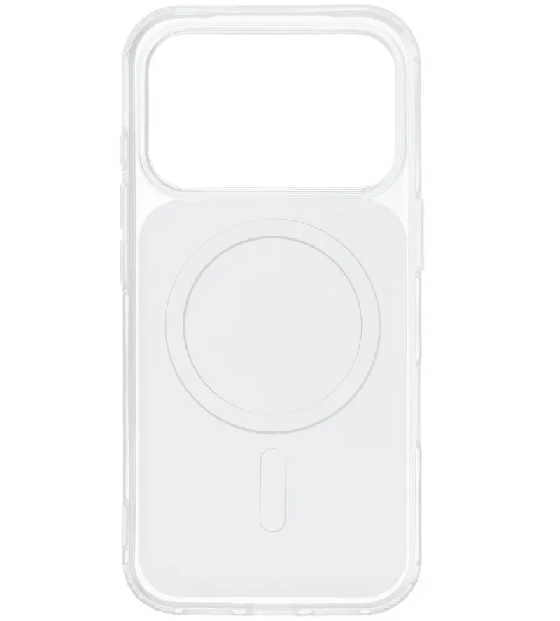 MagSafe kryt pre Apple iPhone 17e / 16e, OEM, Clear Fusion Mag Cover, biely
