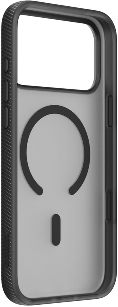 MagSafe puzdro pre Apple iPhone 17 Pro Max, Belkin, SheerForce Grip, čierne MSA036hqBK