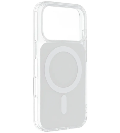 MagSafe kryt pre Apple iPhone 17e / 16e, OEM, Clear Fusion Mag Cover, biely