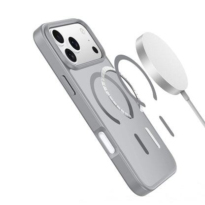 Puzdro MagSafe pre Apple iPhone 17 Pro Max, DUX DUCIS, Yind, Sivé